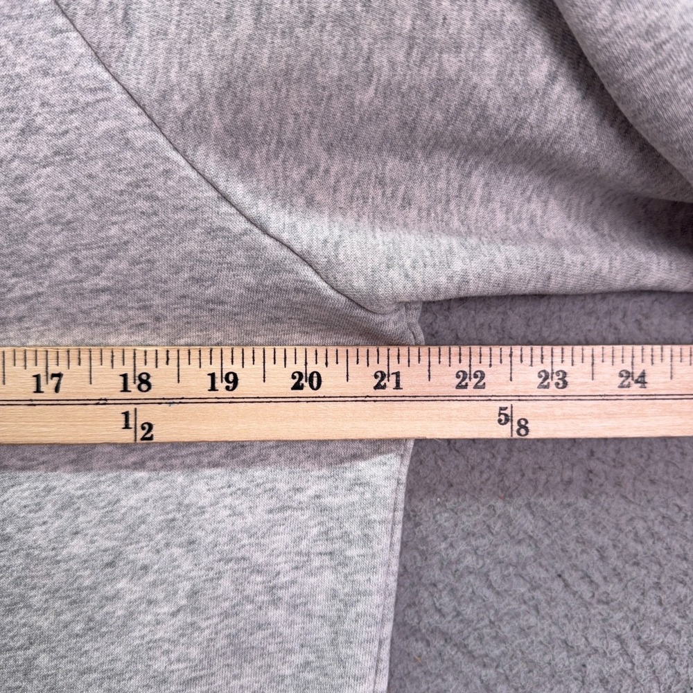 Nike Hoodie Womens M Gray Full Zip Sportswear Club Fleece Hooded Sweatshirt‎ - Picture 7 of 8
